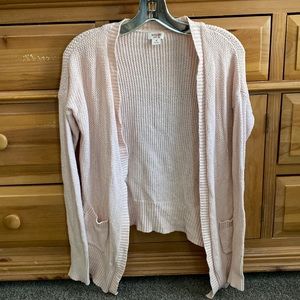 Light pink cardigan